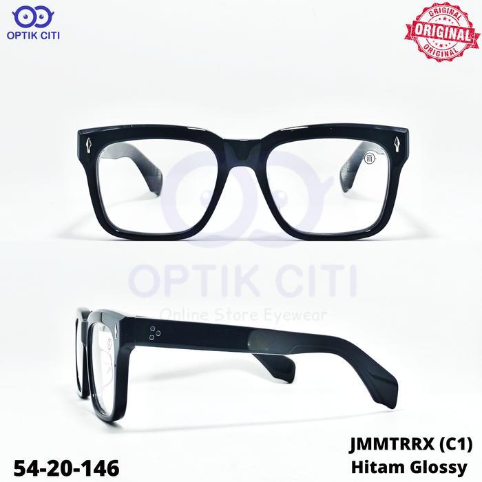 Frame Kacamata Pria Wanita Kotak Tebal Vintage VTI JMMTRRX Original