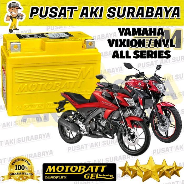 Ready Terlaris Motobatt Mtz5S Accu Kage Kggz5S Aki Gel Motor Vixion Nvl Scoopy Old Supra Helm In