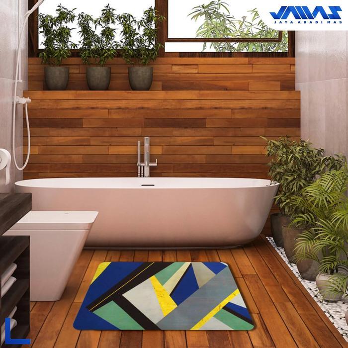 Keset Diatomite Menyerap Air Anti Slip Ukuran 40X60