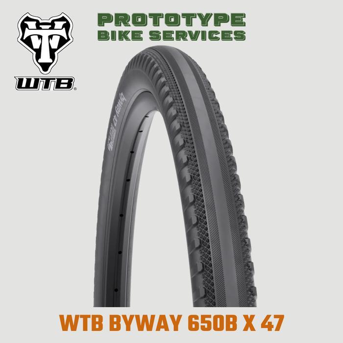 Ban Luar WTB Byway 650B x 47 Black