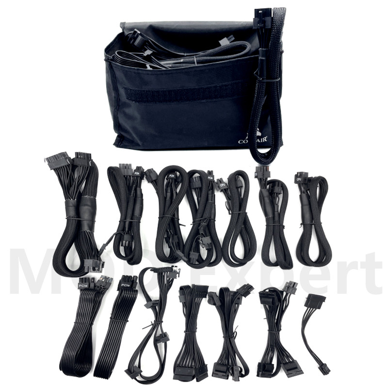 Modular Power Cable for Corsair AX1500i, AX1200i, AX860i, AX760i Type3 Modular Power, PCIe 8Pin 6+2,