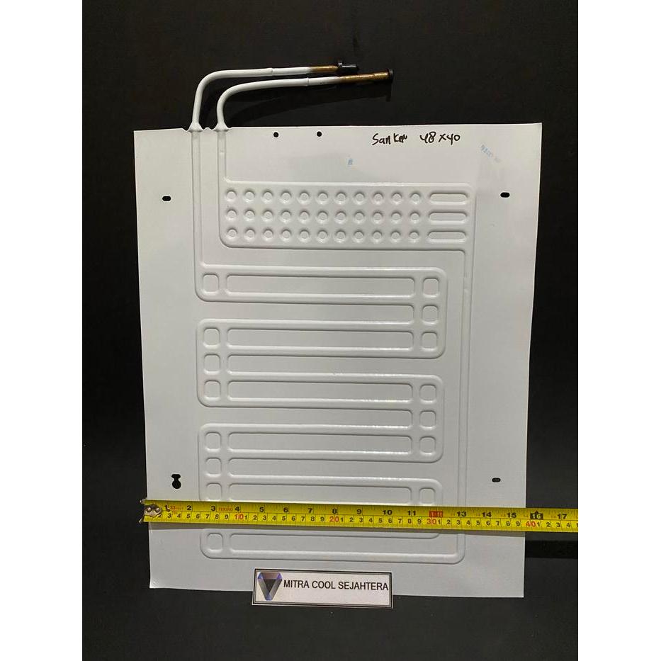 Evaporator kulkas showcase Sanken Polytron 48x40cm Original/Evap