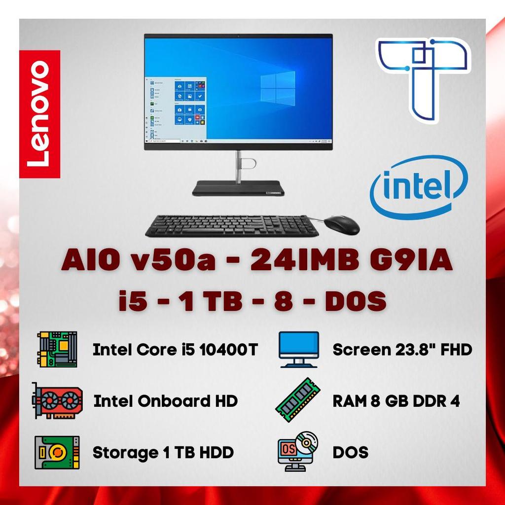 AIO Lenovo v50a 24IMB G9IA - i5 - 1 TB - 8 - DOS - All in One