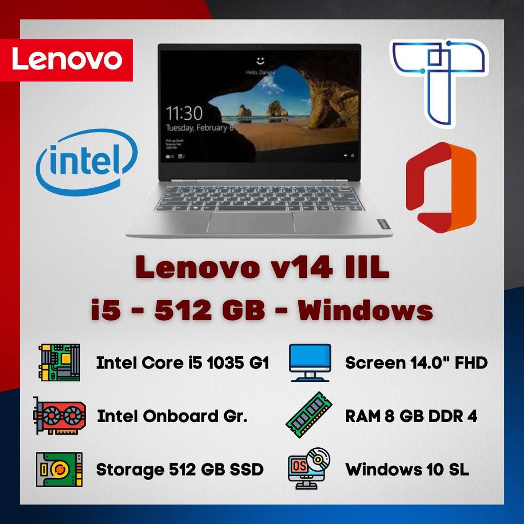Laptop Notebook Lenovo v14 IIL EPID - i5 - 512 Gb - Windows