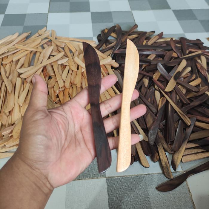 Pisau kayu/ pisau roti/ pisau kayu murah/ sovenir pisau