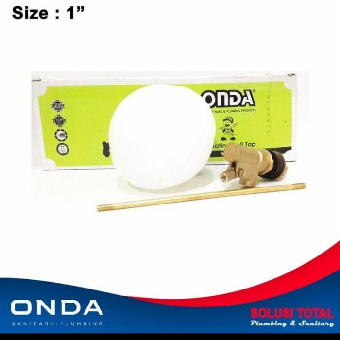 FLOATING VALVE ONDA 1" INCH /PELAMPUNG TOREN AIR ONDA 1 INCH