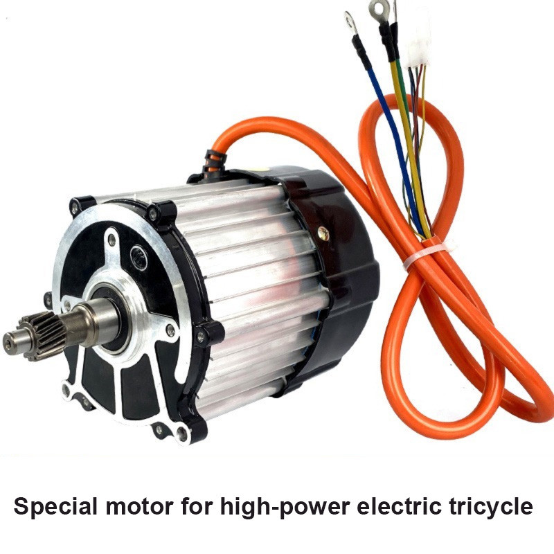 STOK TERBATAS  1500W 1800W Electric Tricycle 48V 60V 72V 3200RPM 3900RPM High Speed Brushless DC Dif
