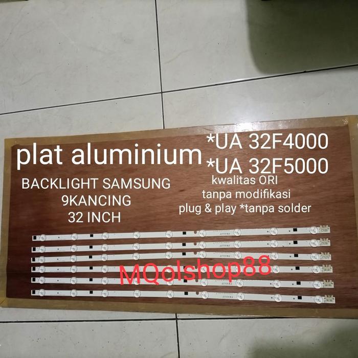 TERLARIS BACKLIGHT SAMSUNG LAMPU BL 32 INCH 9 KANCING mata 9K 3V tv LED SALE