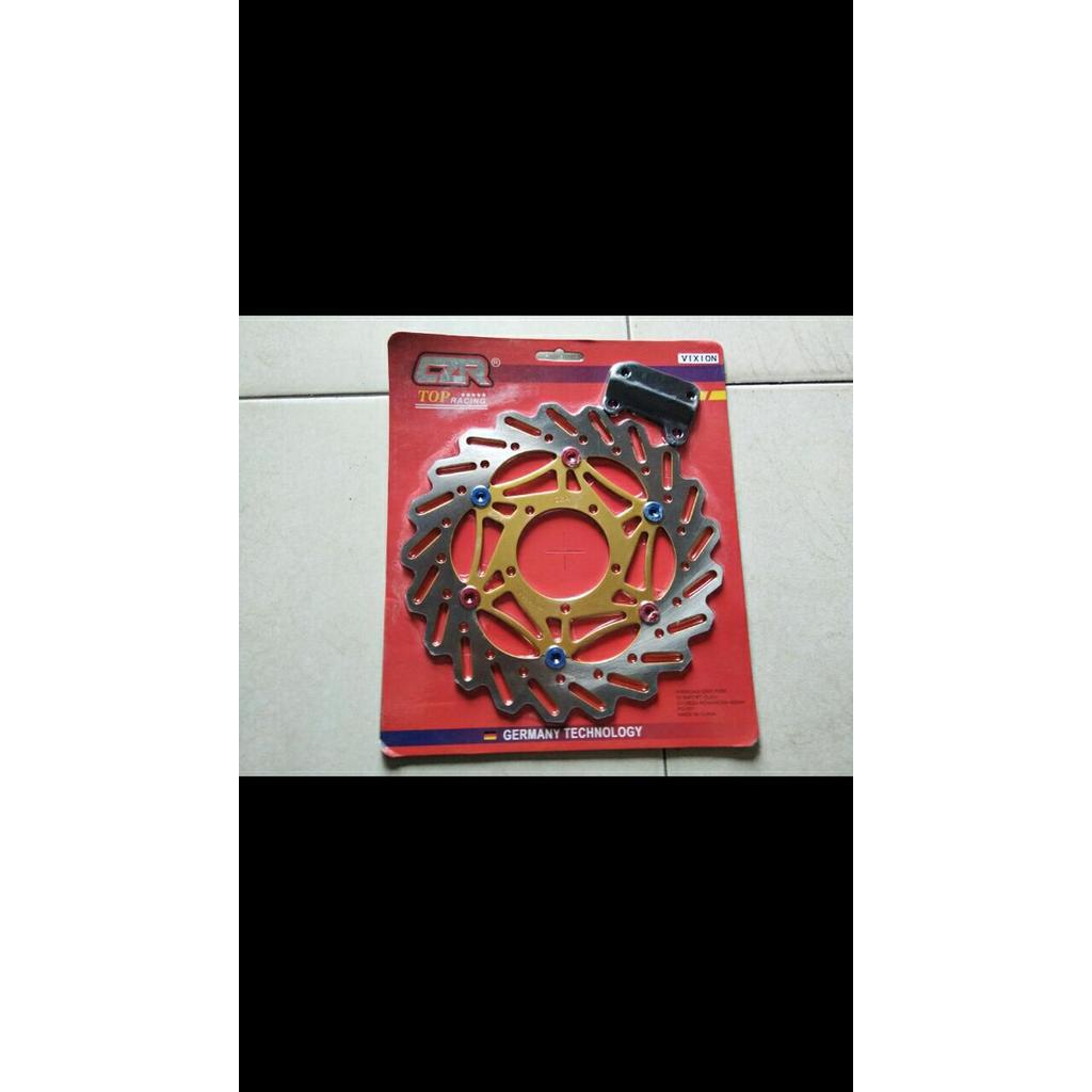 piringan cakram depan besar plus breket vixion old vixion new