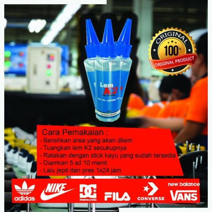 Thebest LEM SEPATU TRANSPARANT SUPER KUAT 100 ml ORIGINAL K2 - SNEAKERS