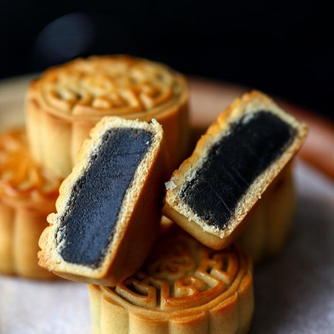 "New" FILLING TAUSA WIJEN HITAM BLACK SESAME PASTE ISIAN MOONCAKE ROTI 1 KG