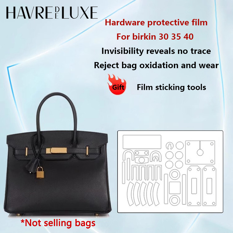 Hardware protective film for Kelly 28 32 35 invisibility reveals no trace anti scratch film bag