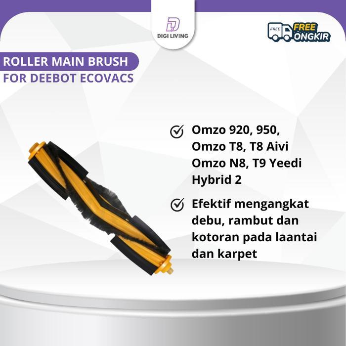 TERLARIS Ecovacs Main Brush Ozmo T8 Aivi/T8/Ozmo 920/950/N8 SALE