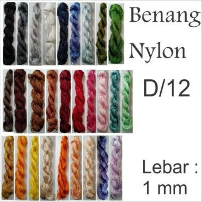 Tali Benang Nylon Rajut D12 WARNA B