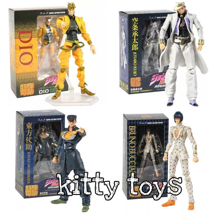 action figure jojo bizarre Adventure anime bruno bucciarati dio jotaro
