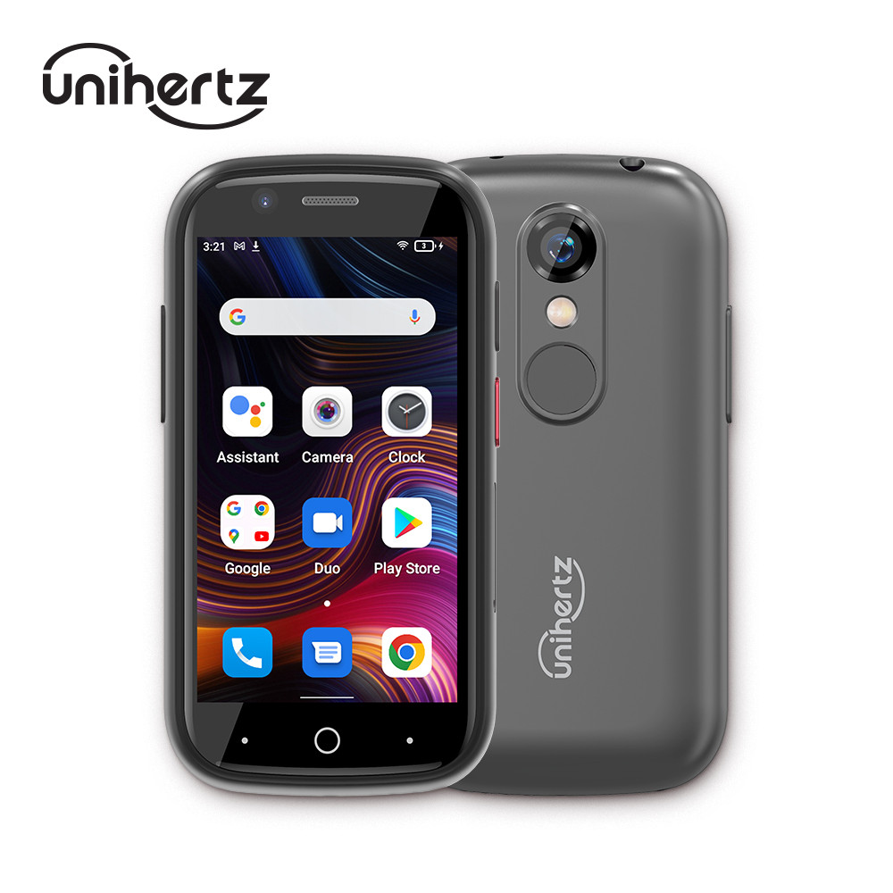 Unihertz Jelly 2E Mini 4G Android 12 Unlocked Smartphone 4+64GB With SD Card Silver Grey And VoLTE