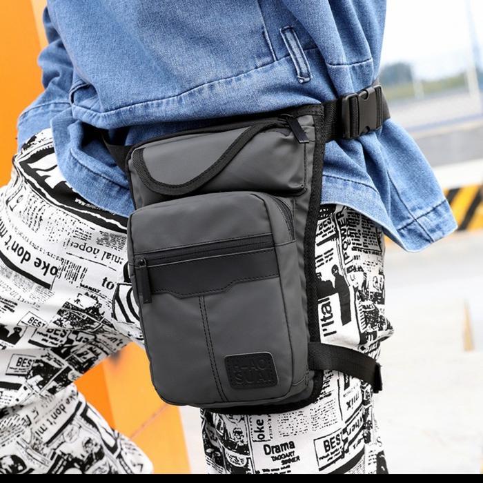 Tas Selempang Minimalis Tas Paha Pria Waterproof Tas Touring Original Import