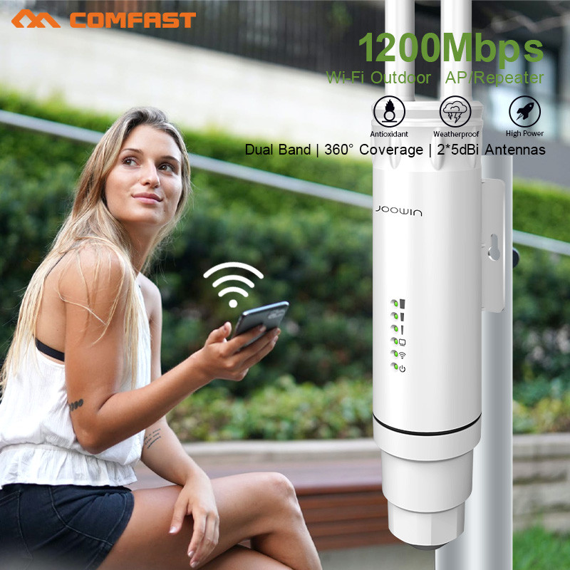 Comfast Wireless Access Point AC1200 High Power Outdoor Weatherproof Wifi Router/AP