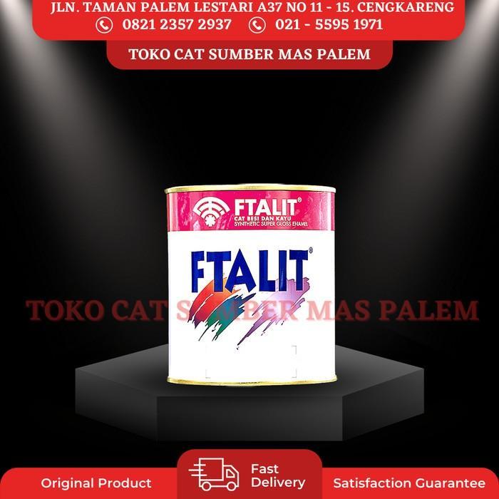 CAT FTALIT HITAM DOFF 544 / PUTIH DOFF 559 UKURAN 5 KG - CAT MINYAK / CAT KAYU BESI