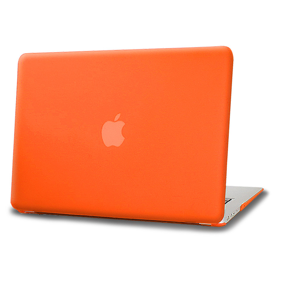 Case For Apple Macbook Air 11/13 /Pro 13/15/Macbook 12 inch Matte Hard Matte Orange Laptop