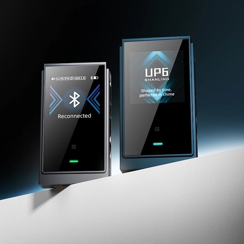 SHANLING UP6 HIFI Portable USB DAC Headphone Amplifier Bluetooth 5.2 Hi-Res Audio Dual ES9069Q chips