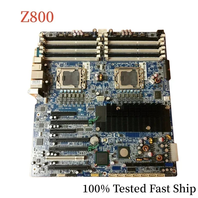 576202-001 For HP Z800 Motherboard 460838-002 536798-001 LGA1366 DDR3 Mainboard 100% Tested Fast