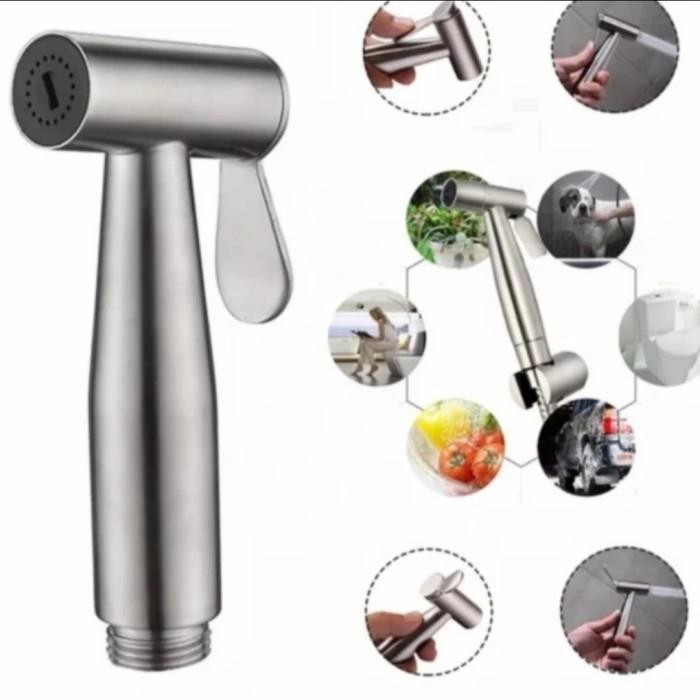 Paloma - Jet Shower Stainless Sus 304 Bidet Shower Cebok - Hanya Kepala