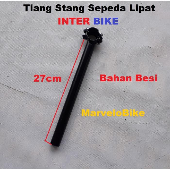 Head Stem Tiang Stang Sepeda Lipat Standar 25.4mm Inter