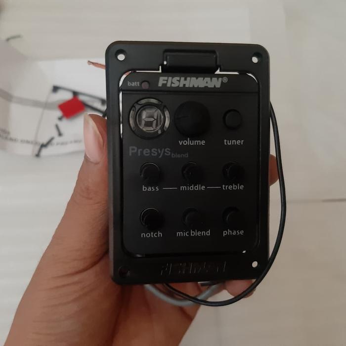 preamp / equalizer fishman+tuner digital import