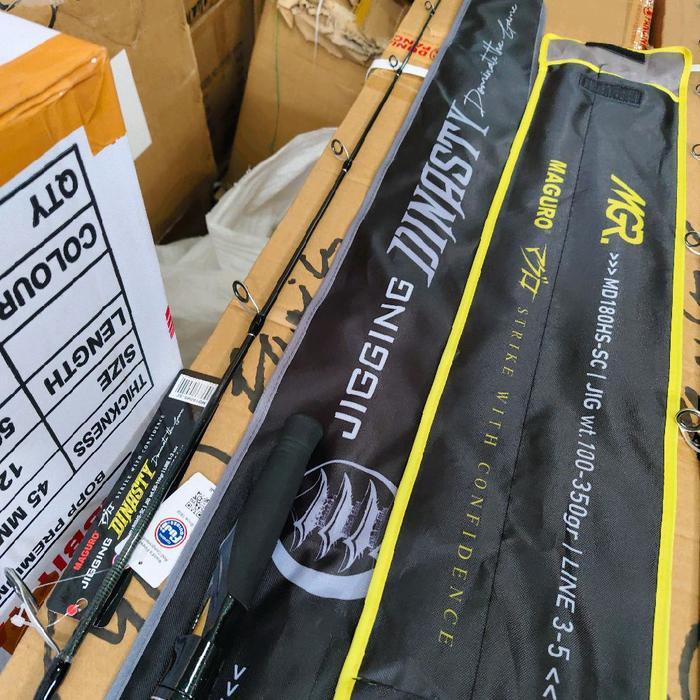 Joran Pancing Maguro Dinasty Jigging Carbon Solid 180 Cm Type Spinning Sp 602