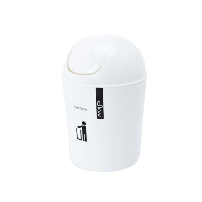 Tempat Sampah 3 Ltr Plastik - Putih