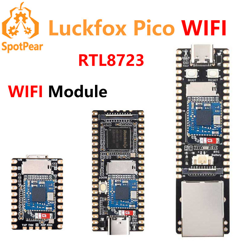 Luckfox Pico WIFI Module RTL8723 WIFI SDIO Board For Luckfox Pico Mini B /Luckfox Pico Plus /Luckfox