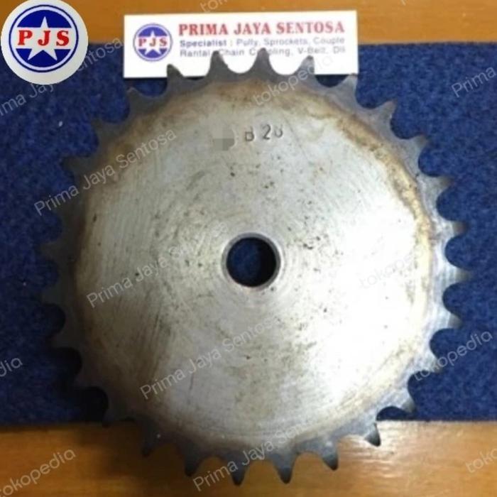 SPROCKET GEAR CHAIN 06B - 28T SINGLE ( GIR RANTAI BRITISH 06B GIGI 28 )