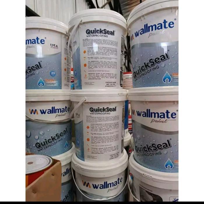 Wallmate Cat Pelapis Anti Bocor 1 Kg - Cat Waterproofing - Cat Pelapis Atap Tembok Dak