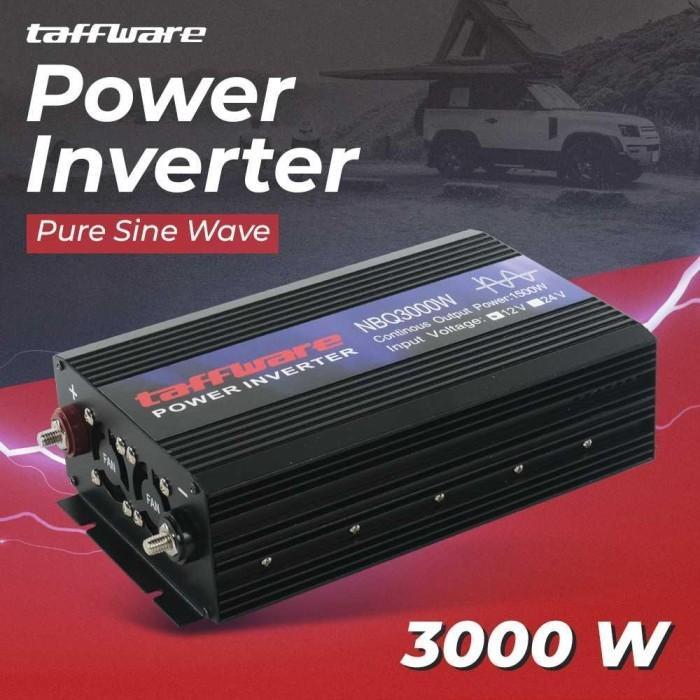 Power Inverter Mobil Pure Sine Wave 3000W - NBQ3000W - Taffware