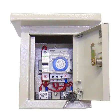 Diskon Timer Theben+Box Panel/Panel Lampu Taman
