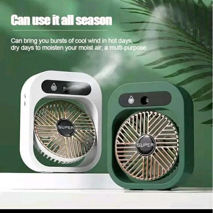 Kipas Angin Air Mini Portable/Ice Fog Air Conditioner Fan/Kipas Angin Spray Air Portable Terlaris