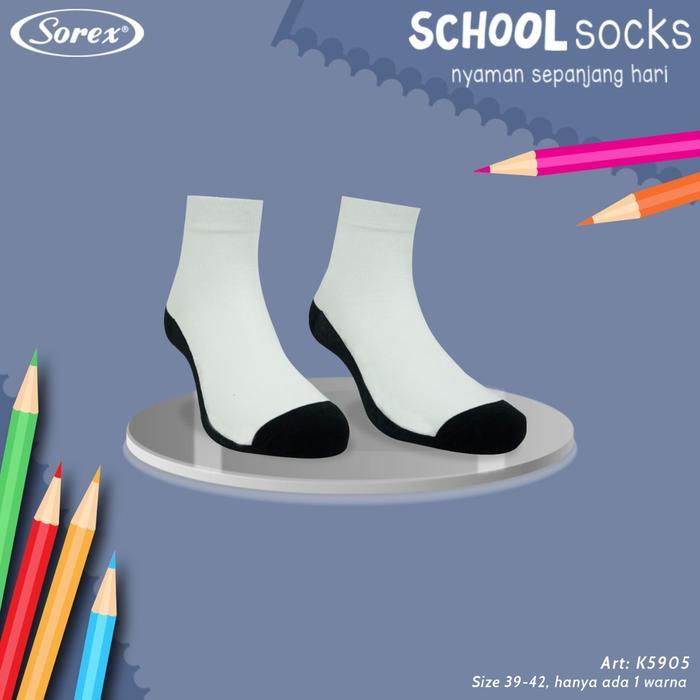 Grosir Ecer Kaos Kaki Anak Sekolah Sorex K 5905