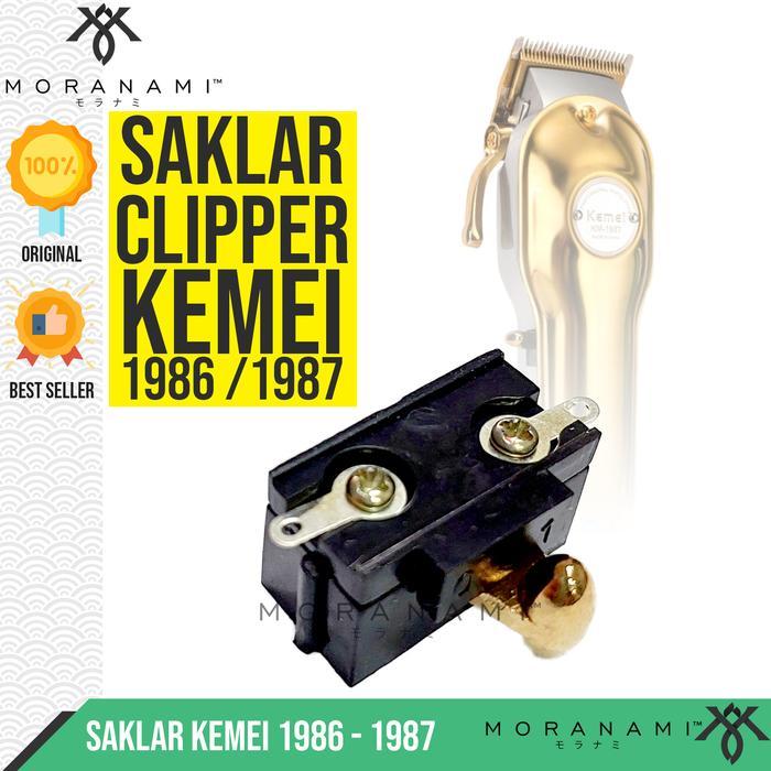 Saklar Tombol On Off Clipper Alat Mesin Cukur Rambut Kemei 1987 1986
