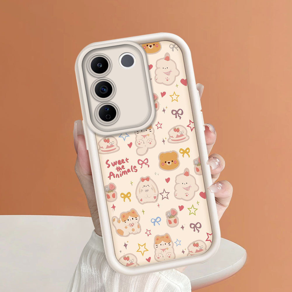 Casing Hp Untuk VIVO V27E Phone Case Softcase Soft Cesing Handphone Cover Populer Kartun Cassing Coo