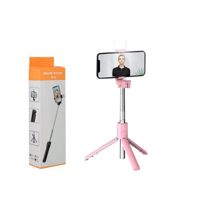 Best Seller Tongsis Tripod 3 In 1 Bluetooth Selfie / Tongsis Stick Remote Selfie Bluetooth Original