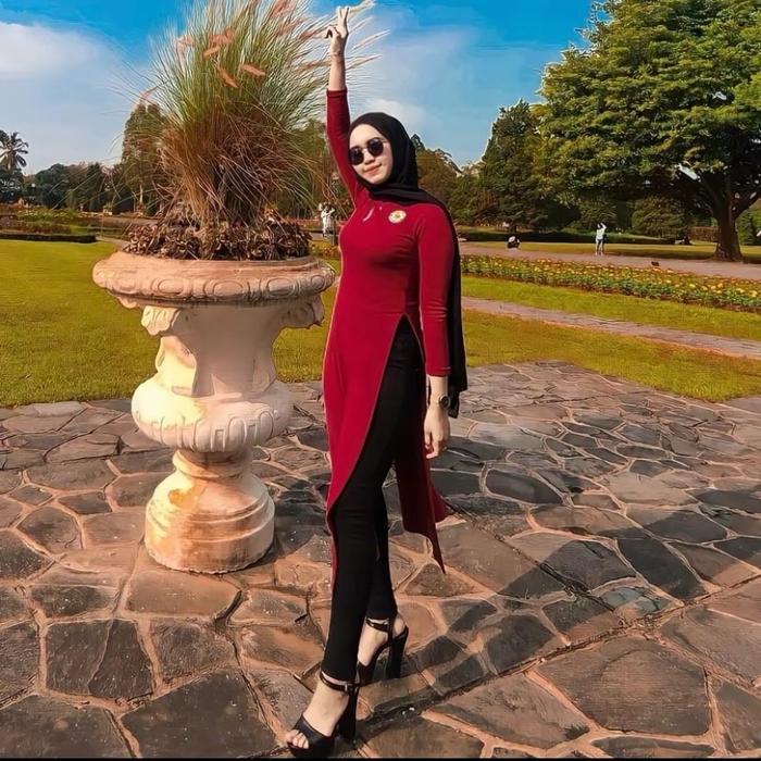 Sale- Rara Tunik Premium By L.Fashion.Id, Tunik Viral, Fashion Hijab, Atasan Tunik, Tunik Kekinian,
