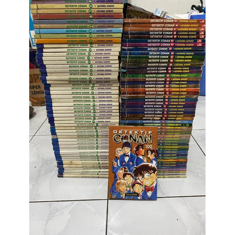 Komik Detektif Conan 1-100 Aoyama Gosho