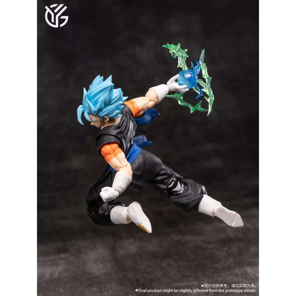 HOT YG-mw Toys Vegito Figure Dragon Ball SHF Super Saiyan God Vegito Vegetto Anime Action Figures