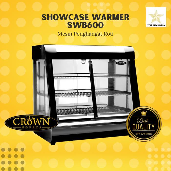 CROWN Showcase Warmer SWB600 - Mesin Penghangat Roti & Makanan
