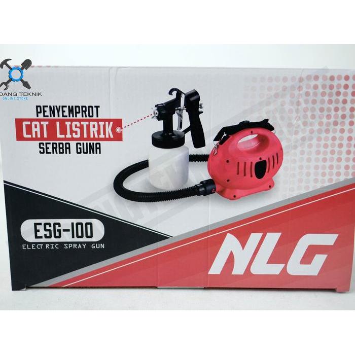 Paint Zoom Spray Gun Elektrik / Alat Semprot Cat Listrik Nlg Esg 100 Nlg