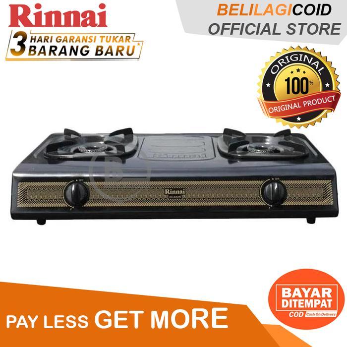 Rinnai Kompor Gas 2 Tungku Ceflon RI 522S