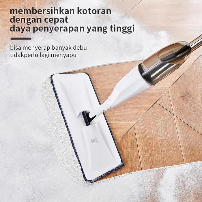 Alat Pel Lantai Alat Pel Lantai Spray Mop Tangki Air Otomatis Alat Pel Lantai Pel Semprot