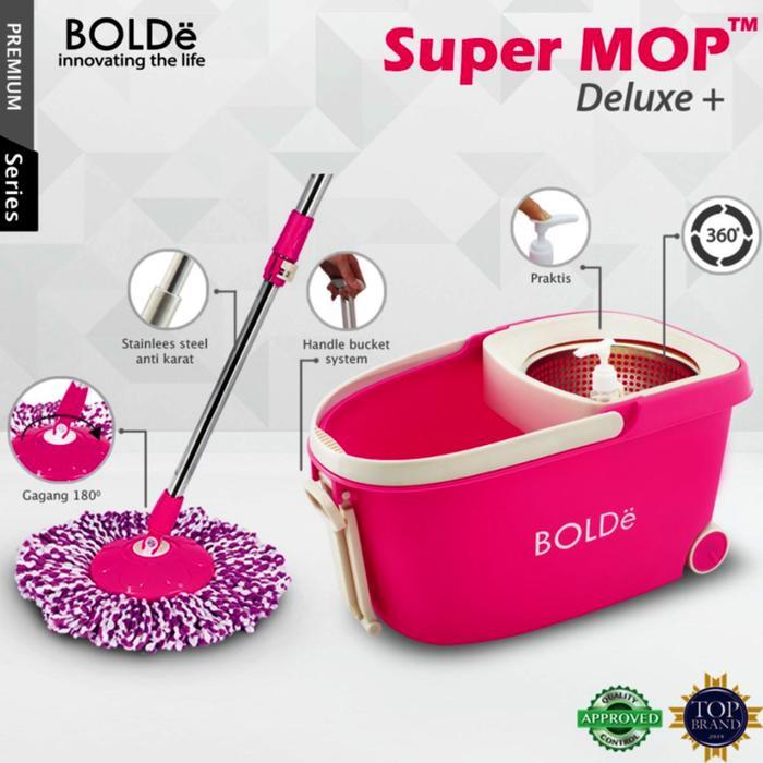 ALAT PEL LANTAI BOLDE SUPER MOP DELUXE+ ORIGINAL