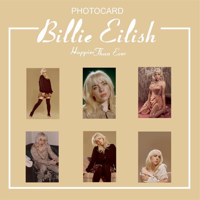 Billie Eilish Happier Than Ever Photocard